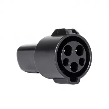AKYGA AK-SC-E07 J1772 į Tesla EV įkrovimo adapteris, Type 1 Female į Tesla Male, 32A, 7,4 kW, IP54, Juodas