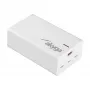 Akyga AK-CH-25 GaN stalinis USB įkroviklis 140 W, 3 x USB-C PD + USB-A, baltas