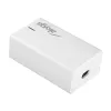 Akyga AK-CH-25 GaN stalinis USB įkroviklis 140 W, 3 x USB-C PD + USB-A, baltas