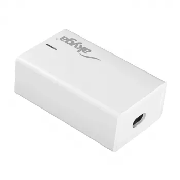Akyga AK-CH-25 140W GaN sieninis įkroviklis 3x USB-C + USB-A PD 3.1 QC 3.0 Baltas
