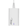 Akyga AK-CH-25 GaN stalinis USB įkroviklis 140 W, 3 x USB-C PD + USB-A, baltas