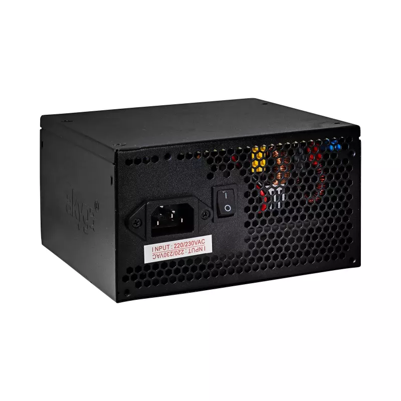 Akyga AK-C2-800 Classic 800 W ATX maitinimo blokas, pusiau modulinis, aktyvusis PFC, 120 mm ventiliatorius