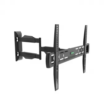 Akyga AK-MB-11 reguliuojamas sieninis TV laikiklis, 37-75 col., 40 kg, VESA 600x400, pasukimas ±90°, juodas