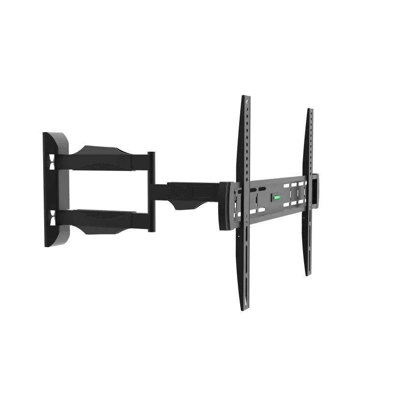 Akyga AK-MB-11 reguliuojamas sieninis TV laikiklis, 37-75 col., 40 kg, VESA 600x400, pasukimas ±90°, juodas
