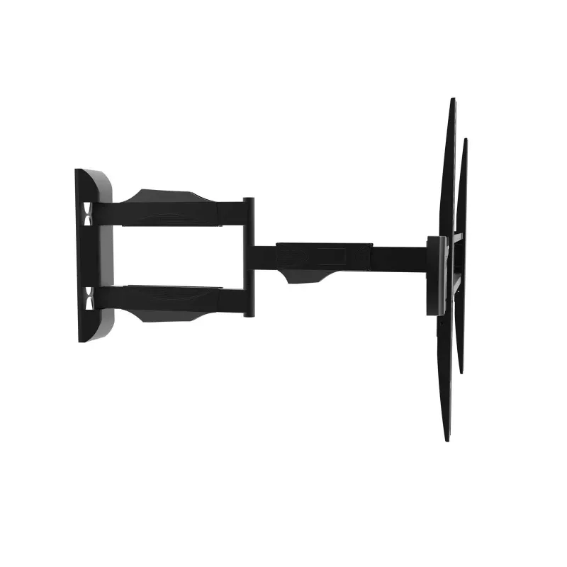 Akyga AK-MB-11 reguliuojamas sieninis TV laikiklis, 37-75 col., 40 kg, VESA 600x400, pasukimas ±90°, juodas