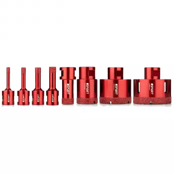 SMART365 Deimantinių grąžtų rinkinys 9 vnt. 6-68 mm M14 porcelianiniam akmeniui