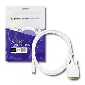 Qoltec USB 3.1 Type-C Male to DVI-D Male Adapter Cable 2m 4K