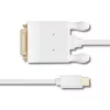 Qoltec USB 3.1 Type-C Male to DVI-D Male Adapter Cable 2m 4K