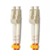 Qoltec Fiber Optic Patch Cable LC/UPC to LC/UPC Multimode OM2 Duplex 20m