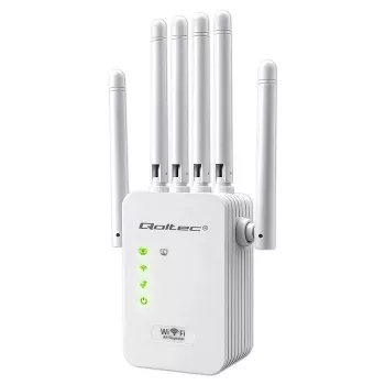 QOLTEC WiFi Signal Booster Repeater Access Point 300 Mbps