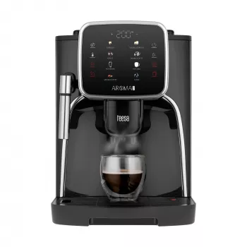 TEESA AROMA 750 Automatinis Kavos Aparatas su Malūnėliu, 1450 W, 1.5 L, Juodas