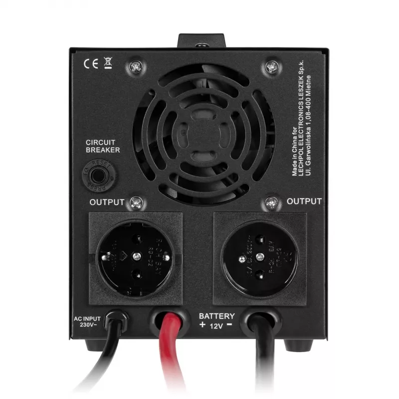 KEMOT PROsinus-500-LFP4 Nepertraukiamo maitinimo šaltinis su gryno sinuso keitikliu ir įkrovikliu 12V 230V 500VA/300W