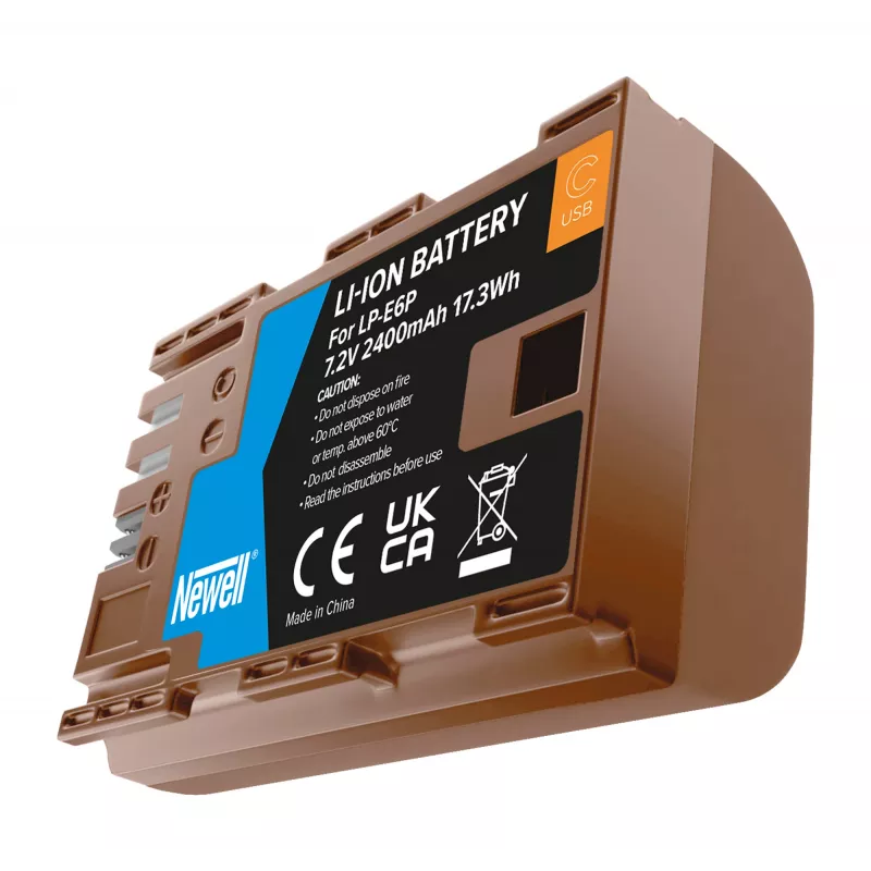 Newell Replacement Battery LP-E6P su USB-C, skirta Canon