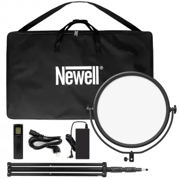 Newell LED Air Artha XL panelinis šviestuvas ir Talos apšvietimo stovas (rinkinys)