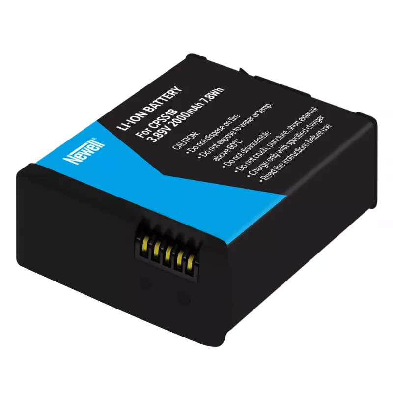 Newell pakaitinė baterija CPSS1B, skirta GoPro Hero 13 Black, 1720mAh, 3.85V, Li-ion