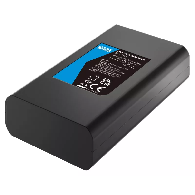 Newell Dual-Channel USB-C Charger DL-USB-C, skirtas Canon LP-E17 akumuliatoriams