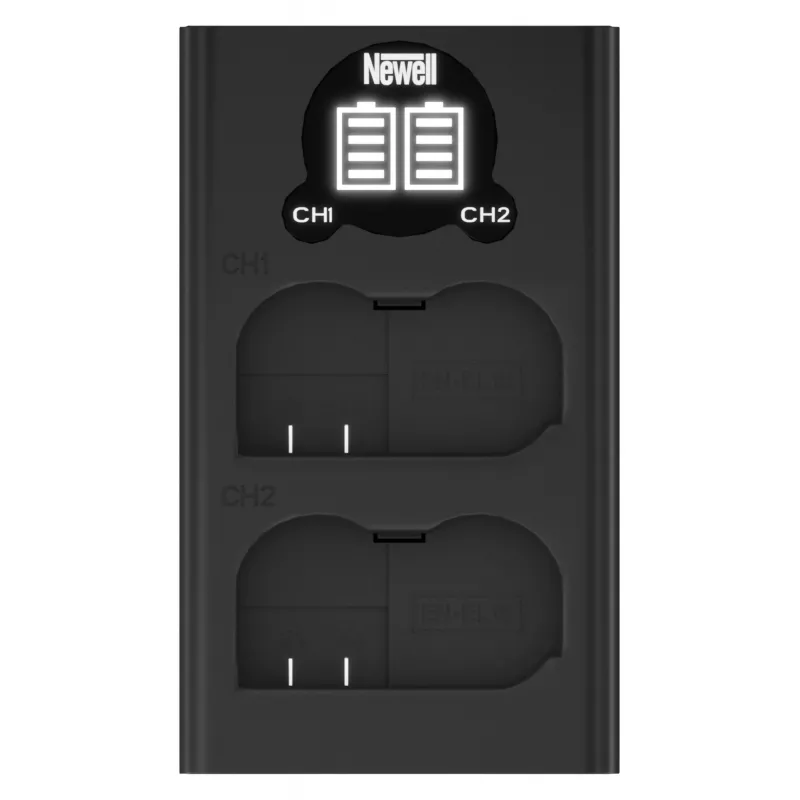 Newell Dual-Channel USB-C Charger DL-USB-C, skirta Nikon EN-EL15 baterijoms