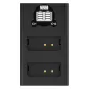 Newell Dual-Channel USB-C Charger DL-USB-C, skirtas Canon LP-E10 baterijoms