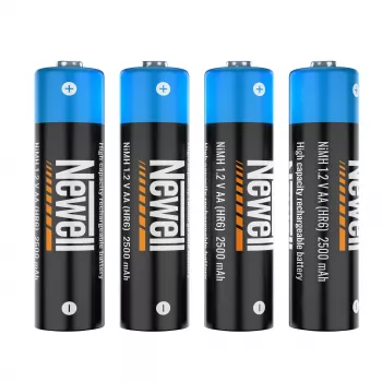 Newell NiMH įkraunamos baterijos AA 2500 mAh 4 vnt. lizdinėje pakuotėje
