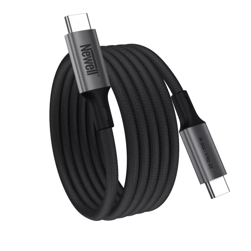 Newell Magnetic USB-C to USB-C 3.2 Gen 2 laidas - 1 m, Graphite