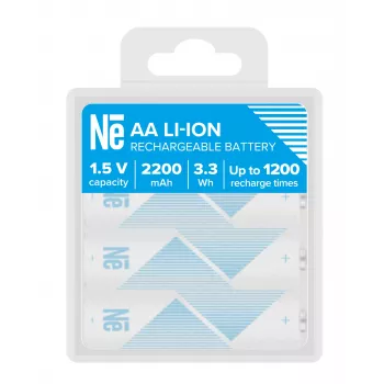Newell Li-ion AA 2200 mAh 4 Pack Blister