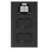 Newell Dual-Channel USB-C Charger DL-USB-C, skirtas Sony NP-FW50 akumuliatoriams