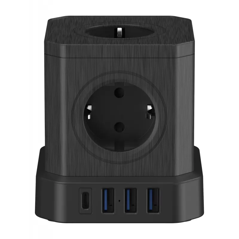 Newell GaN Power Cube 9W1 Power Strip Black