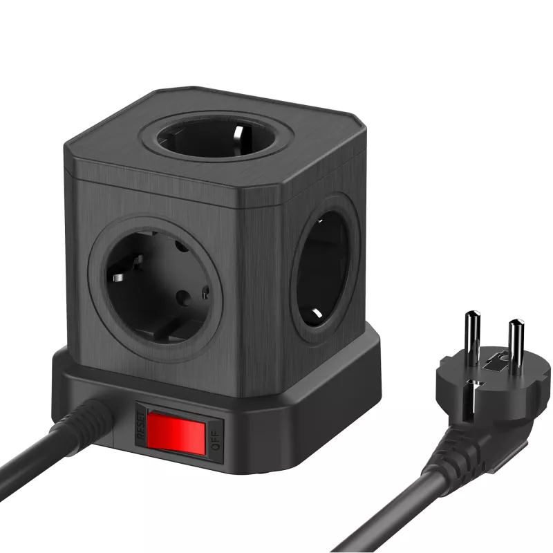 Newell GaN Power Cube 9W1 Power Strip Black