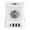 Newell GaN Power Cube 9w1 White Power Strip with USB Charger