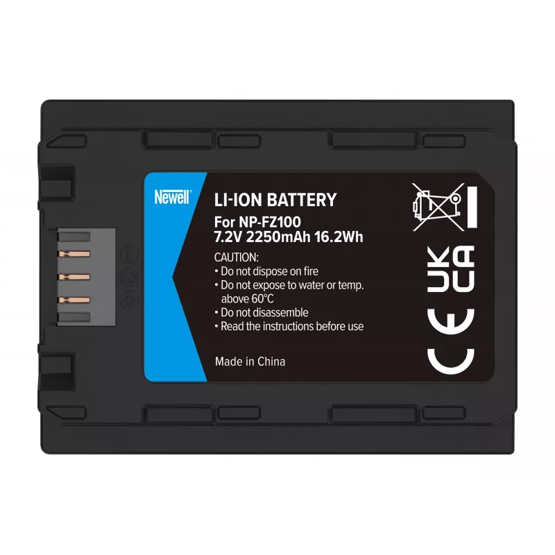 Newell atsarginė baterija Sony NP-FZ100, 2280mAh, 7,2V, Li-ion, juoda