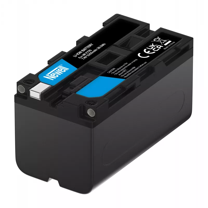 Newell Replacement Battery NP-F770 for Sony Camcorders, 4400mAh, 7,4V Li-ion
