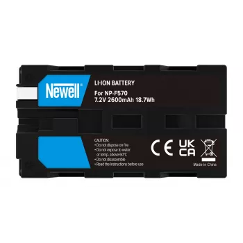 Newell N-BAT-NP-F570 atsarginė baterija, skirta Sony NP-F serijai