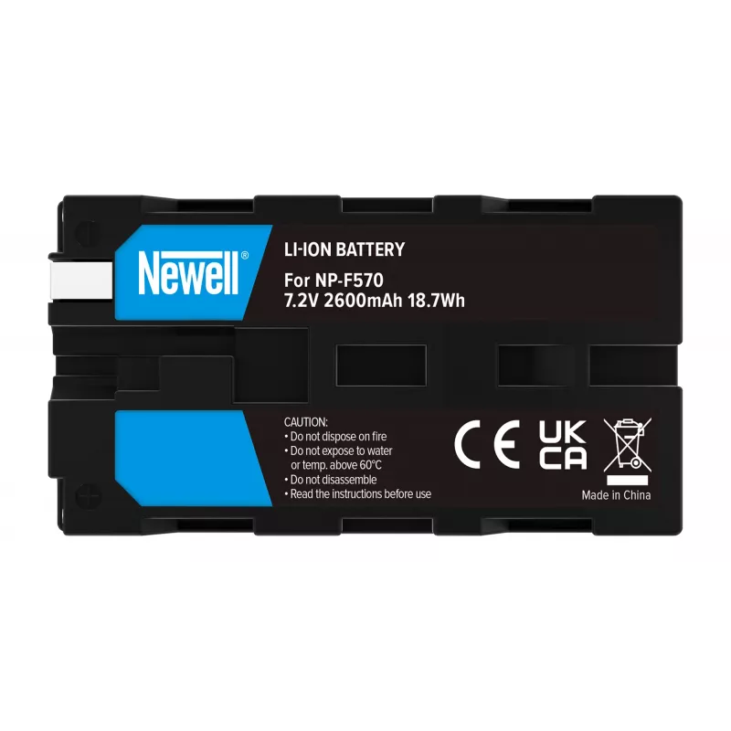 Newell N-BAT-NP-F570 atsarginė baterija, skirta Sony NP-F serijai