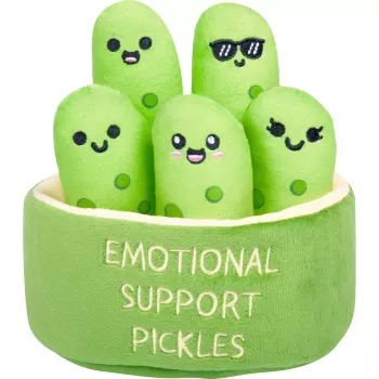 Just Play Emotional Support Pickles Plush Toy