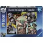 Ravensburger vaikiškas dėlionė Star Wars – Mandalorianas ir Grogu (100 detalių)