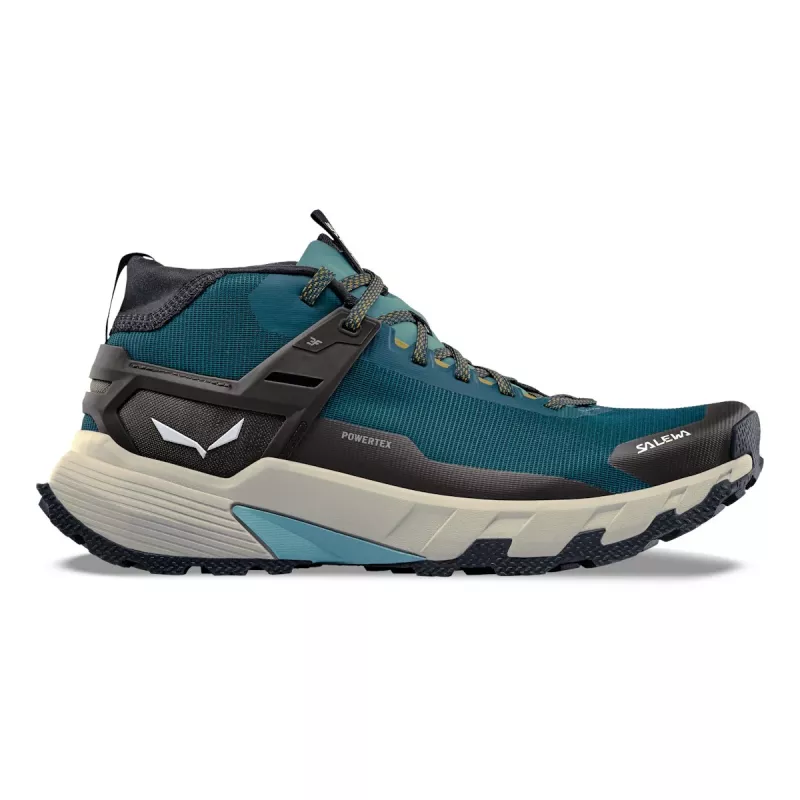 SALEWA Pedroc 2 Mid PTX Speed Hiking Shoes - Pond/Black Out - UK 9.5 (EU 44)