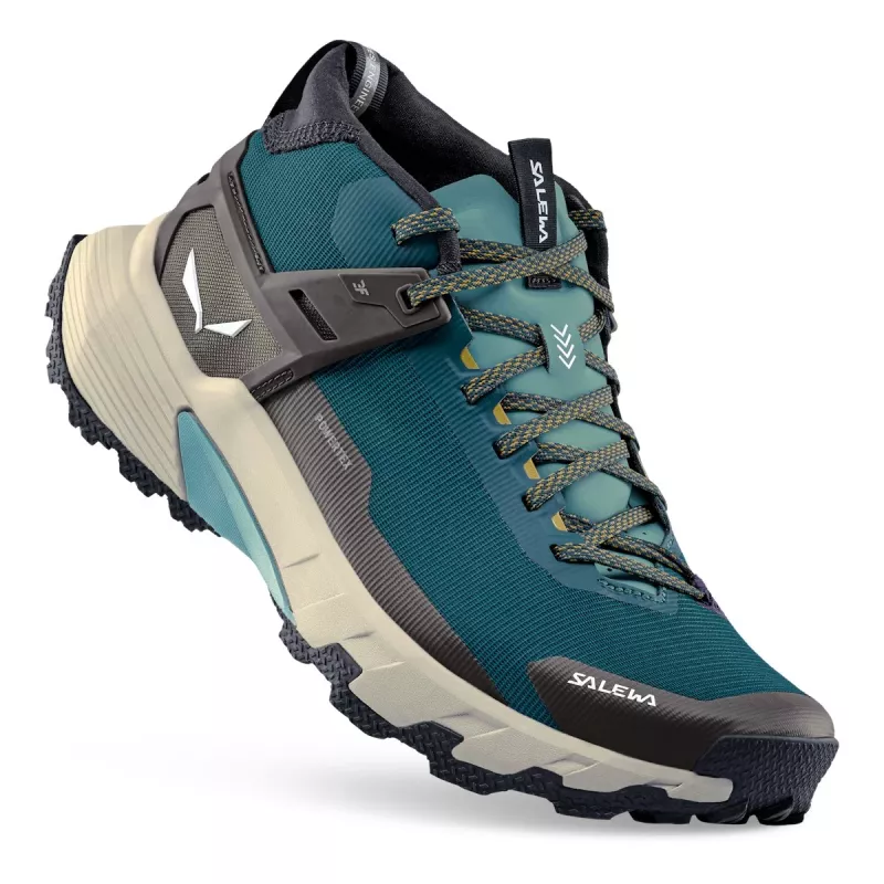 SALEWA Pedroc 2 Mid PTX Speed Hiking Shoes - Pond/Black Out - UK 9.5 (EU 44)