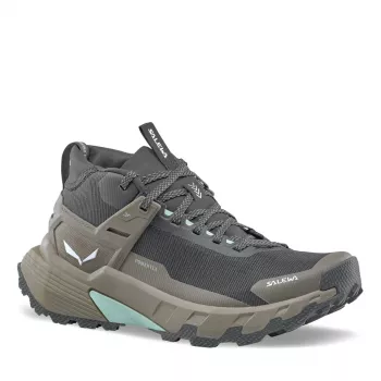 Salewa Pedroc 2 Mid PTX Women's Hiking Shoes - Black Out/Bungee Cord - UK 5 (EU 38)