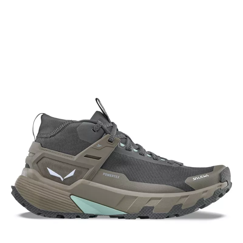 Salewa Pedroc 2 Mid PTX Women's Hiking Shoes - Black Out/Bungee Cord - UK 5 (EU 38)