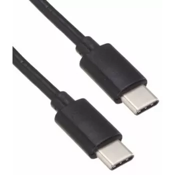 Zebra USB-C į USB-C ryšio ir įkrovimo laidas, 1 m, 60W PD, juodos spalvos