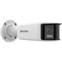 Hikvision DS-2CD2T47G2P-LSU/SL 4MP AcuSense lauko „Bullet“ IP kamera su 2.8 mm objektyvu, balta šviesa, dvipusiu garsu, blykste ir PoE