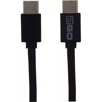 2GO 795849 USB laidas 1 m USB 3.2 Gen 1 (3.1 Gen 1) USB C juodas