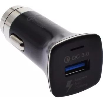 2GO 795955 Automobilinis įkroviklis Mobiliesiems Įrenginiams, Juodas
