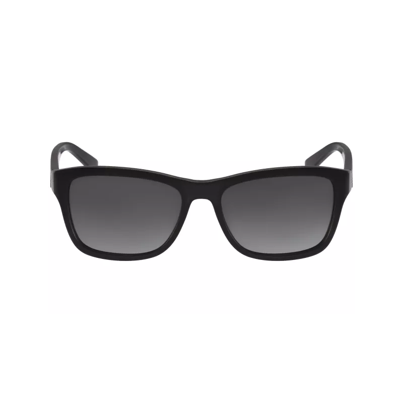 Lacoste L683SP unisex kvadratiniai akiniai nuo saulės juodi/pilki 55 mm