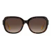 Kate Spade moteriški akiniai nuo saulės Layne - acetatinis rėmelis, UV400 apsauga, 55 mm lęšiai