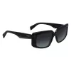 LIU JO Moteriški akiniai nuo saulės LJ791S-428 Cat Eye mėlyni gradientiniai acetatiniai UV400 54mm