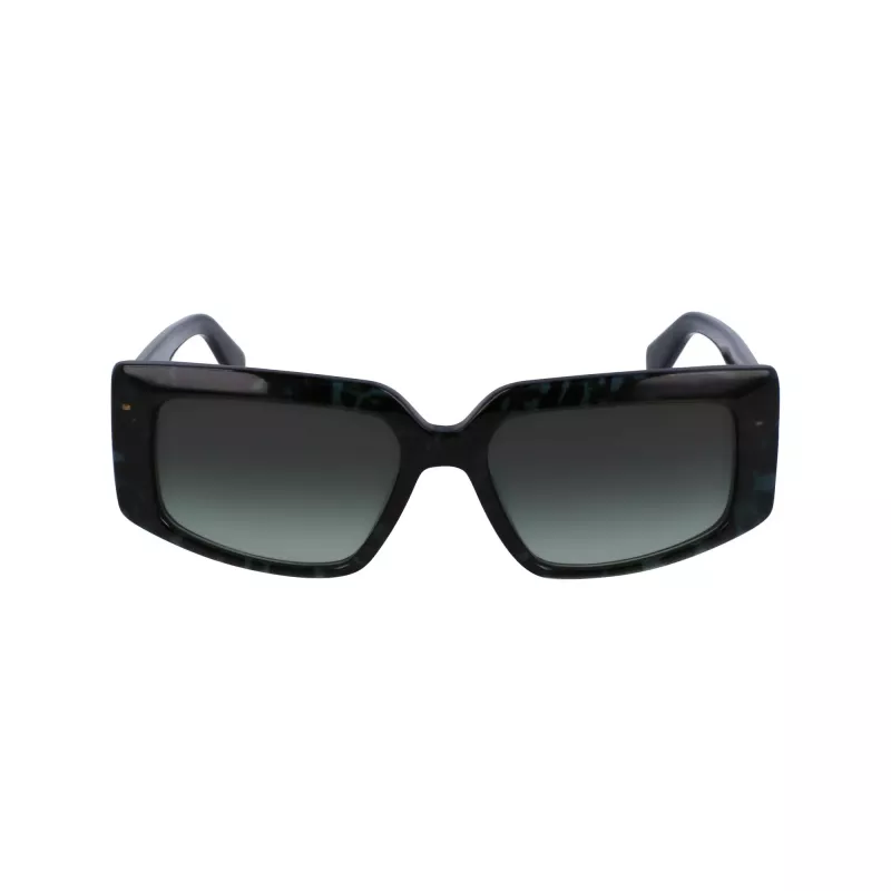 LIU JO Moteriški akiniai nuo saulės LJ791S-428 Cat Eye mėlyni gradientiniai acetatiniai UV400 54mm