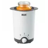 NUK Thermo 3-in-1 Buteliukų ir maisto šildytuvas su garų šildymu, baltas/juodas, 7,6 cm kamera