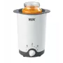 NUK Thermo 3-in-1 Buteliukų ir maisto šildytuvas su garų šildymu, baltas/juodas, 7,6 cm kamera