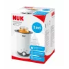 NUK Thermo 3-in-1 Buteliukų ir maisto šildytuvas su garų šildymu, baltas/juodas, 7,6 cm kamera